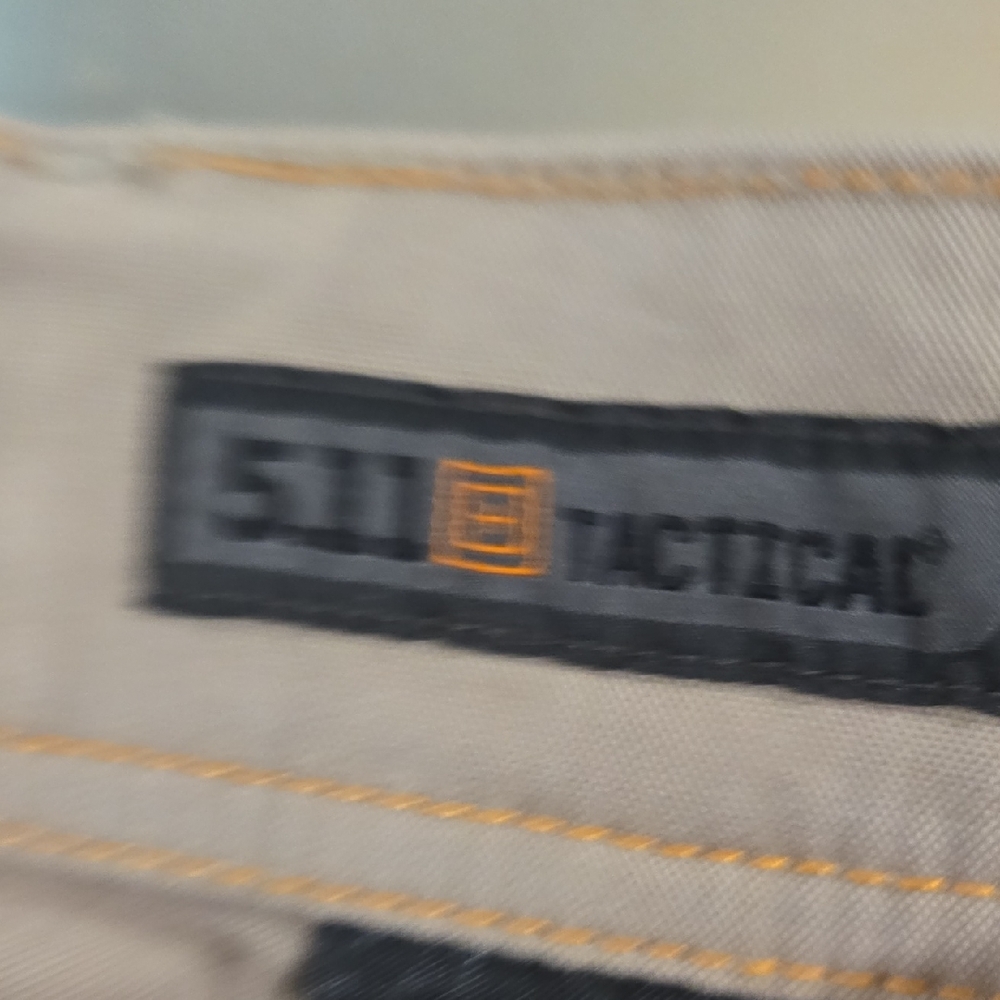 5.11 Tactical Men's Cargo Pants - Tan - Picture 9 of 13